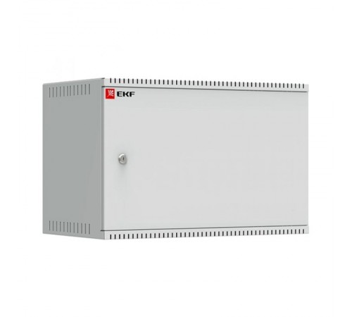 Шкаф телекоммуникационный настенный 6U (600х350) дверь металл, Astra A серия EKF Basic    ITB6M350   EKF 