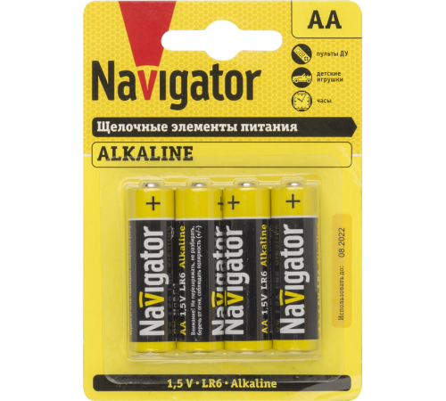Элемент питания NBT-NPE-LR6-BP4  61463  Navigator