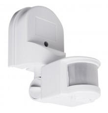 Датчик движения настенный ДДС 01, 180°, 1200 Вт, 10-2000 Лк, 2-12 м, 10-420 сек. IP44  11-9205  REXANT