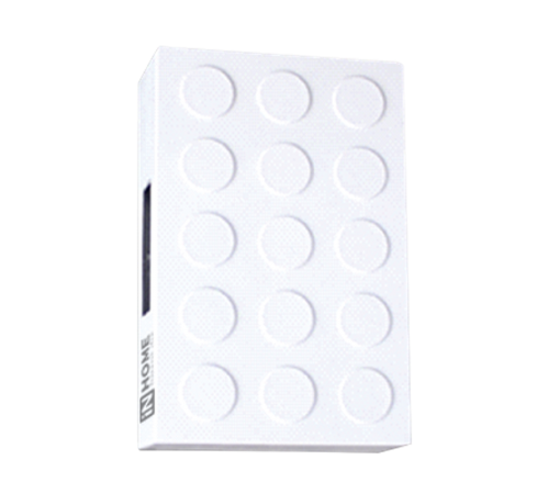 Звонок проводной электромеханический ЗП-3 Бим-Бом белый  4690612013268  IN HOME