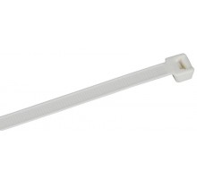 Хомут P6.6 самозатухающий белый 7,6х370мм  UHH90-D076-370-100-K01  IEK