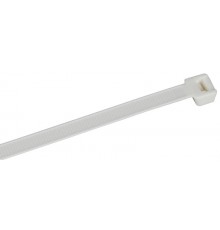 Хомут P6.6 самозатухающий белый 7,6х370мм  UHH90-D076-370-100-K01  IEK