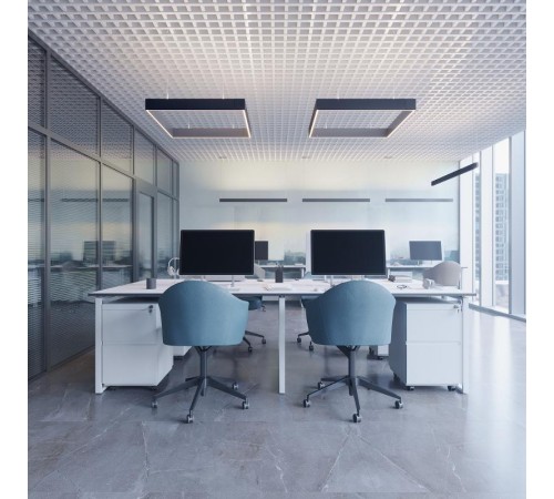 Светильник ALT-LINEAIR-QUADRAT-FLAT-UPDOWN-DIM-785-110W Day4000 (BK, 100 deg, 230V) (arlight, IP20 Металл, 3 года)  032990  Arlight