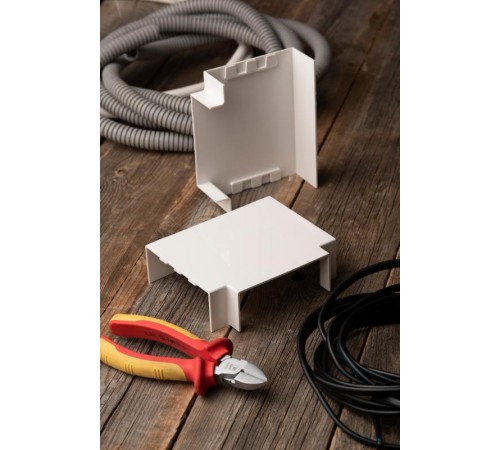 Угол T-образный (100х40) (2 шт) Plast EKF PROxima Белыйtchw-100-40x2EKF