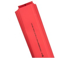 Термоусаживаемая трубка ТУТ нг 20/10 красная EKF PROxima  tut-20-r-1m  EKF