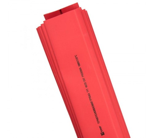 Термоусаживаемая трубка ТУТ нг 20/10 красная EKF PROxima  tut-20-r-1m  EKF