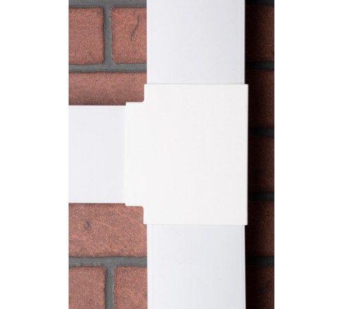 Угол Т-образный (80х40) белый -Plast  t-80-40  EKF