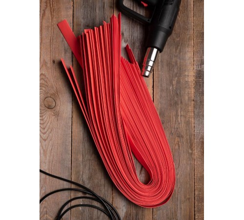 Термоусаживаемая трубка ТУТ нг 20/10 красная EKF PROxima  tut-20-r-1m  EKF