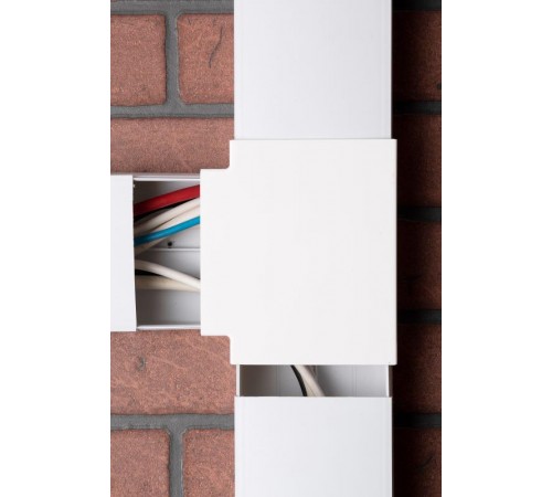 Угол Т-образный (80х40) белый -Plast  t-80-40  EKF