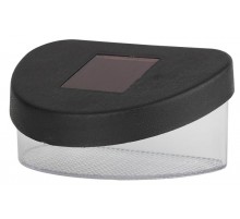 Cветильник садовый декоративный SL-PL8-MNT1 на солнечной батарее, пластик, черный, 5,5 см  Б0018819  ЭРА