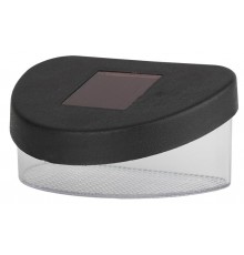 Cветильник садовый декоративный SL-PL8-MNT1 на солнечной батарее, пластик, черный, 5,5 см  Б0018819  ЭРА