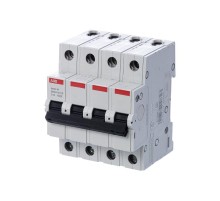 Выключатель автоматический четырехполюсный BMS414C16 16А C 4,5кА (BMS414C16)  2CDS644041R0164  ABB