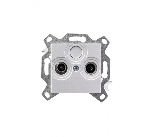 ABB Levit Жемчуг Розетка TV-R проходная 7дБ  5011H-A03607 68W  2CHH083607A6068  ABB