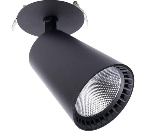 Светильник светодиодный встраиваемый AL181 30W 4000K черный  41006  Feron