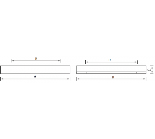 Светильник светодиодный ДПО OPTIMA.OPL ECO LED 595 (40) 28Вт 4000K IP40  1166001040  Световые Технологии