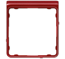 Внешняя цветная рамка; красный металлик  CDP82RTM  Jung