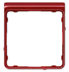 Внешняя цветная рамка; красный металлик  CDP82RTM  Jung