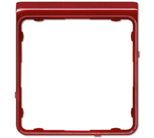 Внешняя цветная рамка; красный металлик  CDP82RTM  Jung