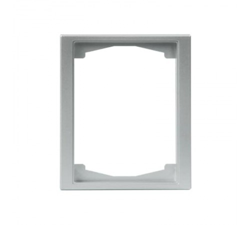 Рамка 1-постовая, 100мм серия Impressivo, алюминий  1721F100-83   2TKA000277G1  ABB