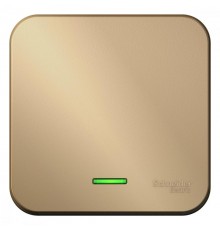 Blanca Титан О/У Выключатель 1-клавишный с подсветкой, 10А, 250B  BLNVA101104  SE