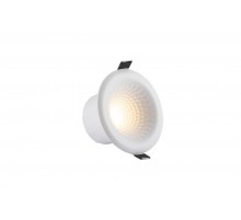 Светильник светодиодный встраиваемый DK3400-WH , IP20, 4Вт, LED, белый, пластик  DK3400-WH  DENKIRS