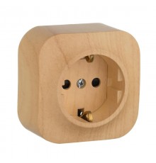 Quteo Сосна Розетка с заземлением со шторками  782280  Legrand