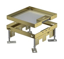 Кассетная рамка RKSN2 ном.размер 9 243x243 мм (латунь) (RKSN2 9 MS 20)  7409212  OBO Bettermann