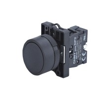 Кнопка управления NP2-EA21 без подсветки черная 1НО, IP40 (R)  574084  CHINT
