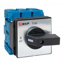 Переключатель кулачковый ПК-2-13 100А 3P "ВКЛ-ВЫКЛ" IP65  pk-2-13-100-65  EKF