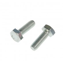 Болт DIN933 8.8 с шестигранной головкой оцинк. М10х30 (10 шт) - пакет ( 0,262 кг)  102976  Tech-KREP