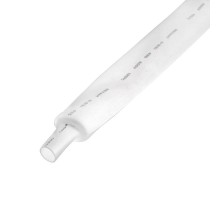 Термоусадка 25,0 / 12,5 мм, белая (1м)  22-5001  REXANT