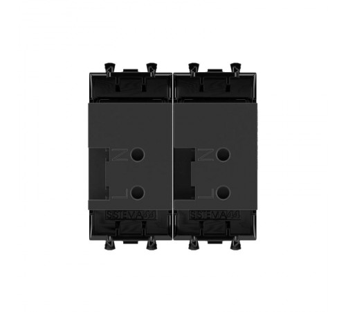 USB зарядное устройство "Черный квадрат", "Avanti", 2.1А, 2 мод.  4402542  DKC