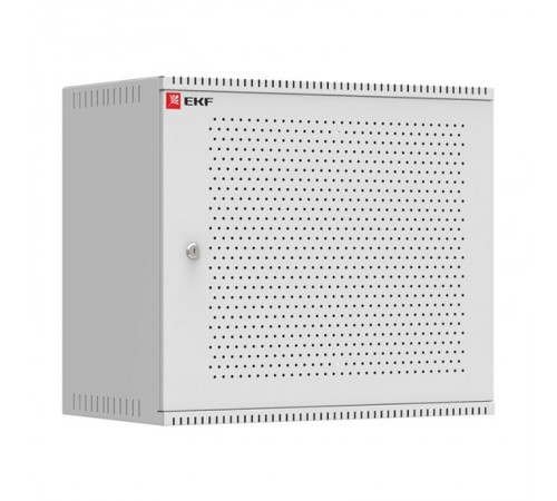 Шкаф телекоммуникационный настенный 9U (600х350) дверь перфорированная, Astra A серия EKF Basic    ITB9P350   EKF 