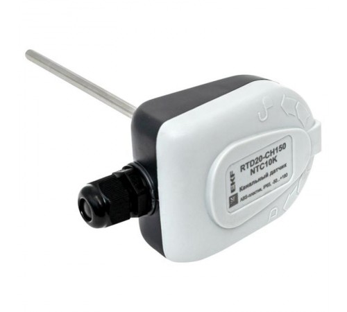 Канальный датчик температуры 150 мм  RTD20-CH150-NTC10K  EKF