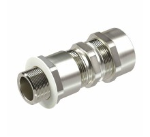 Взрывозащищенный кабельный ввод серии КА для бронированного кабеляМ75х1,5 d:54,8-63мм D:65-75мм. Никелированная латунь IP66/IP68  KA81MHK  DKC