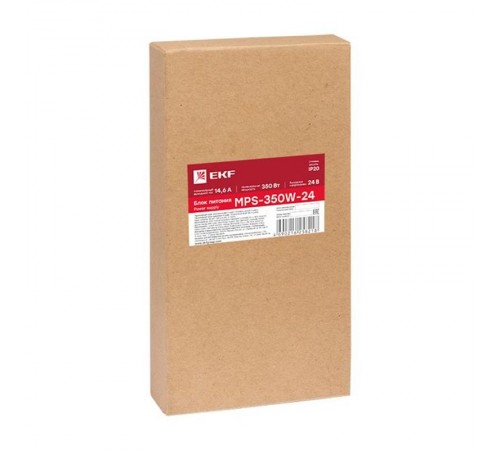 Блок питания 24В MPS-350W-24 EKF Proxima   mps-350w-24   EKF