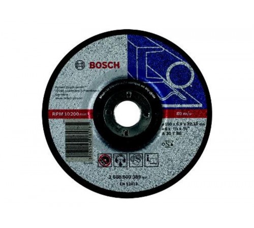Обдирочный круг Expert по металлу 150 x 6мм, вогнутый  2608600389  BOSCH