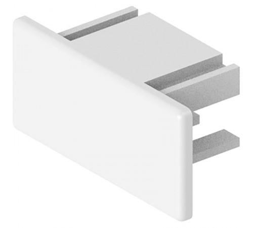 Заглушка пластиковая для шинопровода, белый, LD1013 для CAB1005  41986  FERON