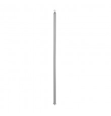 Snap-On колонна алюминиевая с крышкой из алюминия 1 секция 2,77 метра, с возможностью увеличения высоты колонны до 4,05 метра, цвет алюминий  653011 