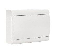Щит распределительный навесной ЩРН-П-12 "SlimBox" белая дверца IP41 PROxima  sb-n-12w  EKF