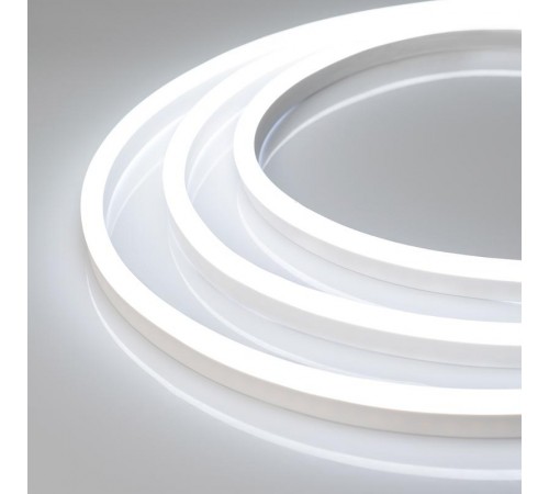 Гибкий неон ARL-NEON-1608-SIDE 24V White (arlight, 6 Вт/м, IP65)  030874  Arlight