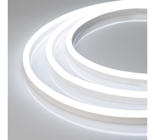 Гибкий неон ARL-NEON-1608-SIDE 24V White (arlight, 6 Вт/м, IP65)  030874  Arlight