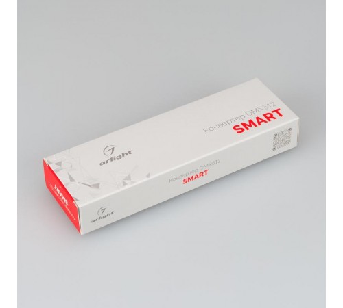 Конвертер SMART-K25-DMX512 (230V, 2x1A, TRIAC) (Arlight, Пластик)  027129  Arlight