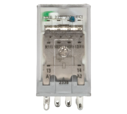 Реле промежуточное RPA 22/4 5A 110В DC  AVERES rpa-22-4-110DC EKF