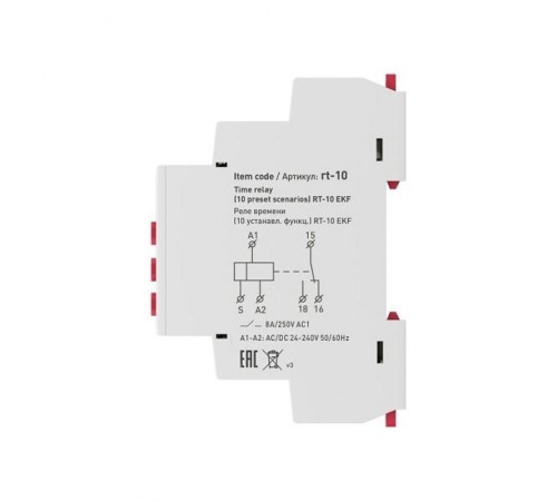 Реле времени RT-10 (10 устанавл. функц.) EKF PROxima  rt-10  EKF
