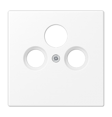 Kрышка для SAT-TV-FM розеток; термопласт; белый матовый  LS990SATWWM  Jung