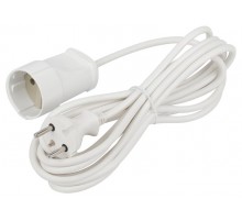 Удлинитель Россия UX(6)-1-5m Удлин-ль без заземл, 1гн, 5м, ПВС, 2x0.75мм2, 6А  Б0039820  ЭРА