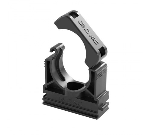 Держатель с крышкой DN 23 мм, полиамид, цвет чёрный  PASW23N  DKC