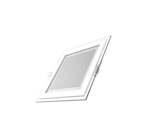 Светильник светодиодный встраиваемый квадратный с декоративным стеклом 18W 4000K 1/20  948111218  Gauss