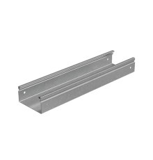 Лоток неперф. 50х100х0,7 L2500 мм "Стандарт ПЛЮС" INOX304  LNEplus50-100-0.7-2500 INOX304  КМ-Профиль